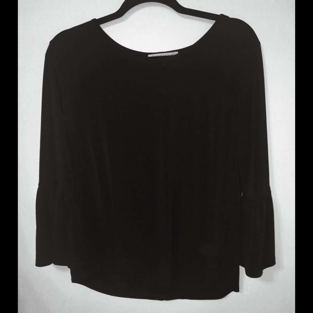 beautiful black blouse